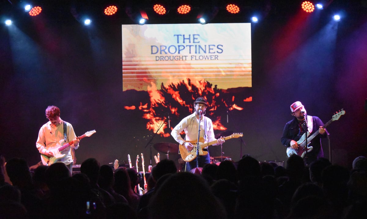 Scenes from The Droptines &ldquo;Drought Flower&rdquo; Album Release Show -...